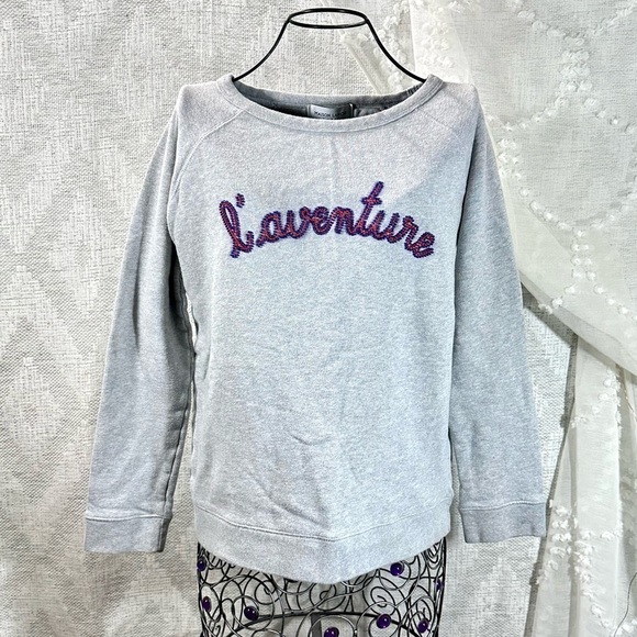 Maison Labiche l'aventure beaded sweatshirt size M - Picture 2 of 8
